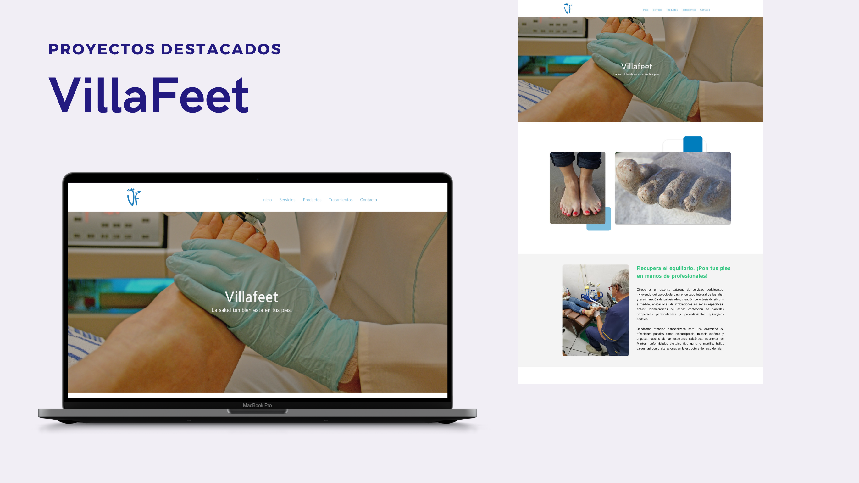 Diseño Web de VillaFeet