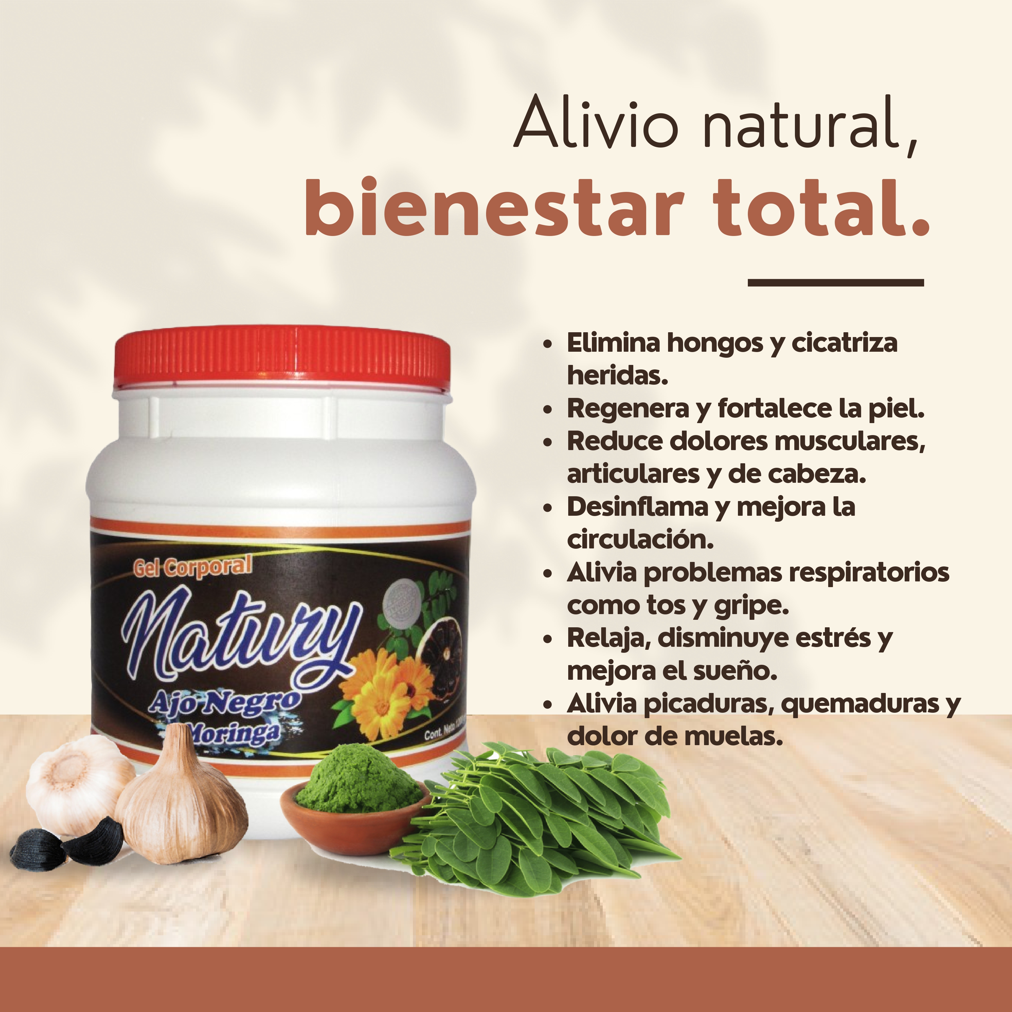 Flyer Publicitario para Genética Natural