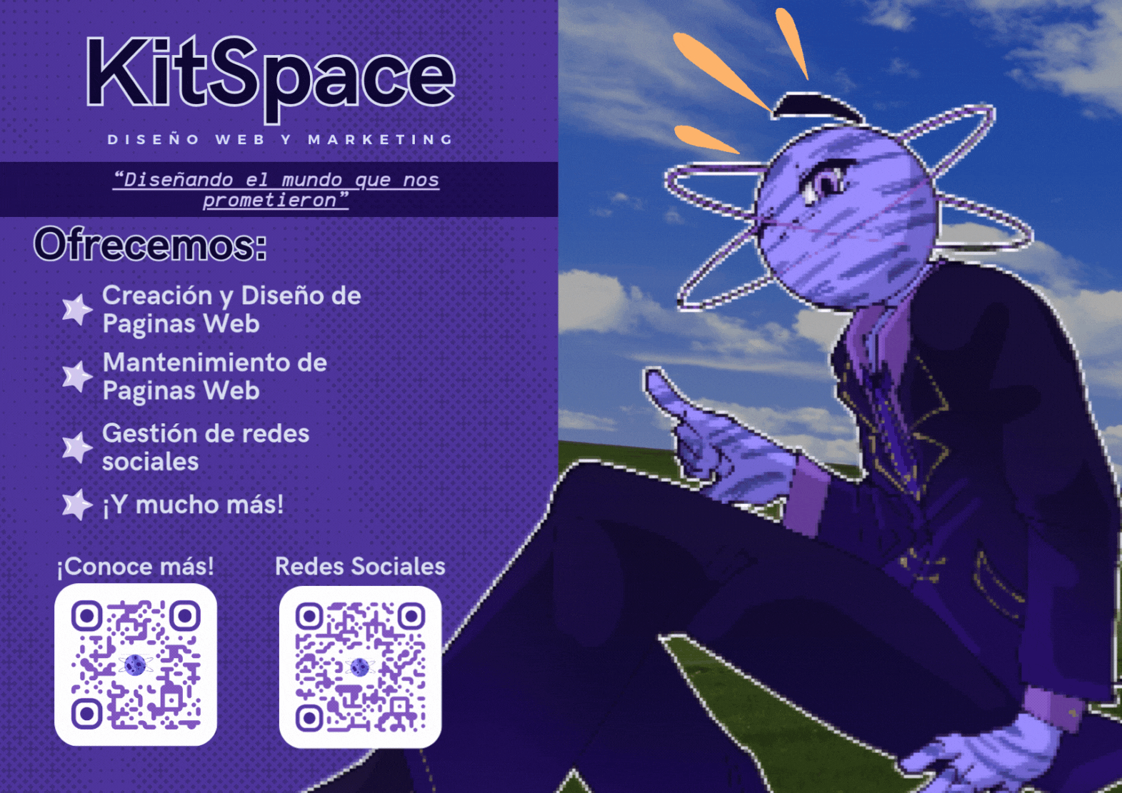 Flyer Publicitario para KitSpace