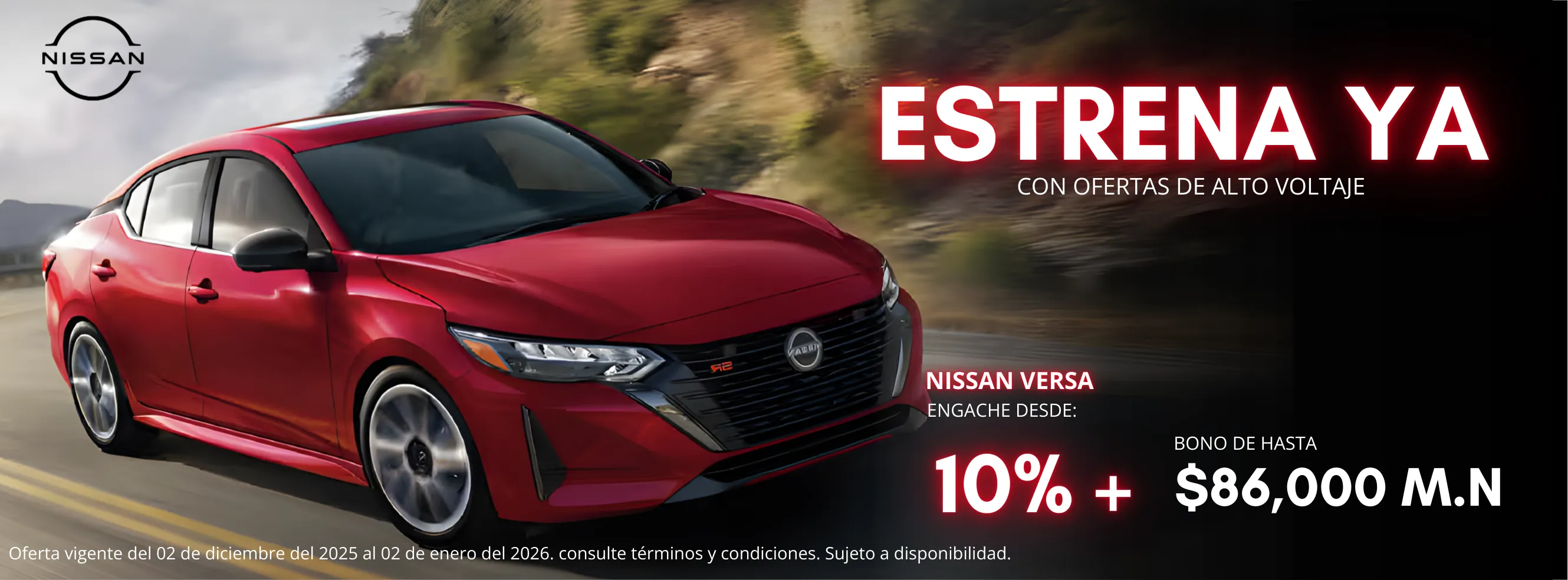 Banner Facebook NISSAN